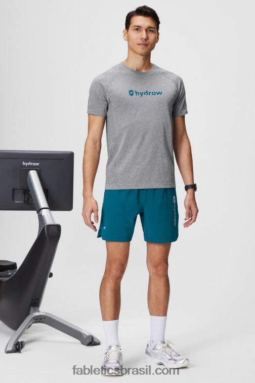 Fabletics hidrow cinza médio htr 420HR3469 o tee do dia de treinamento 176 homens
