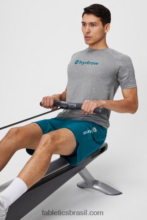 Fabletics hidrow cinza médio htr 420HR3469 o tee do dia de treinamento 176 homens
