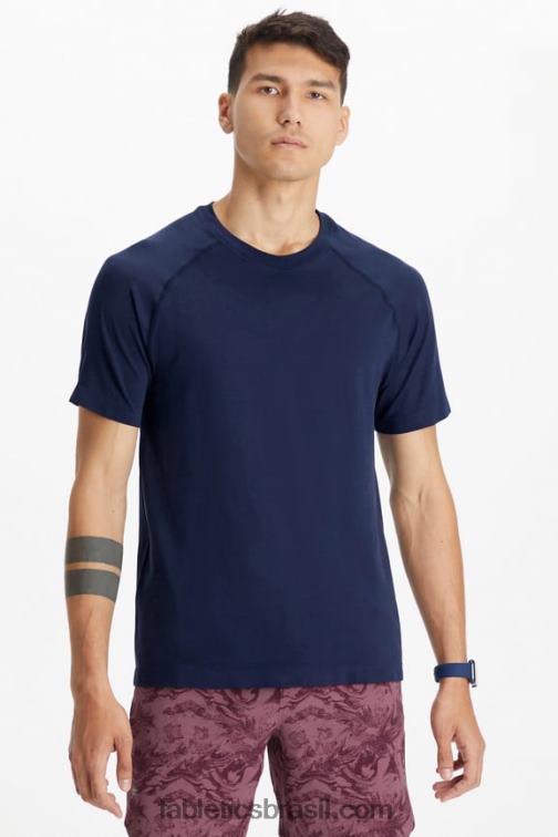 Fabletics marinha 420HR3478 o tee do dia de treinamento 178 homens