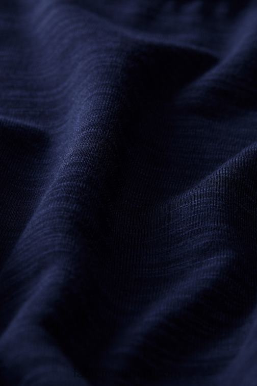 Fabletics marinha 420HR3553 camiseta da primeira fila homens