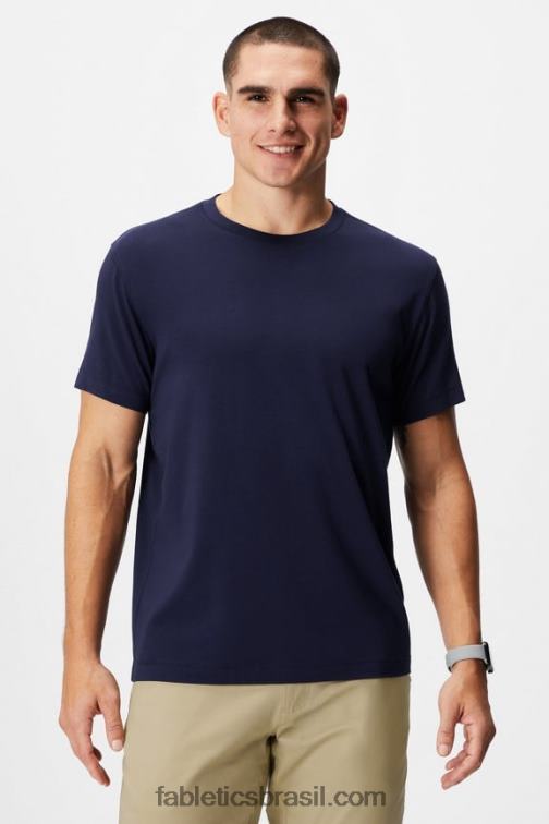 Fabletics marinha profunda 420HR3509 o tee 24-7 182 homens