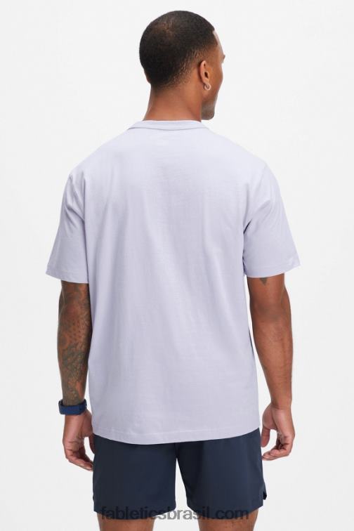 Fabletics névoa lilás shreddin e ridin 420HR3556 a camiseta r&r homens