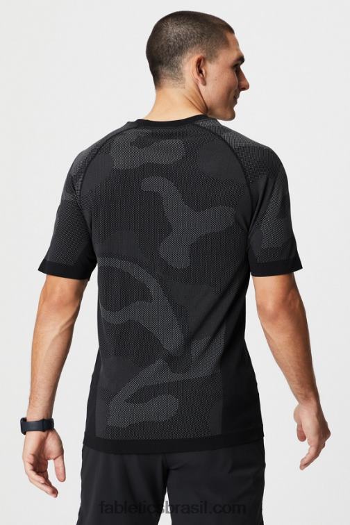 Fabletics ondas negras de verão 420HR3460 o tee do dia de treinamento 174 homens