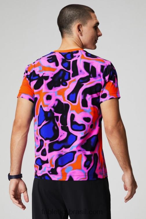 Fabletics paixão laranja verão loucura 420HR3504 o tee 24-7 181 homens