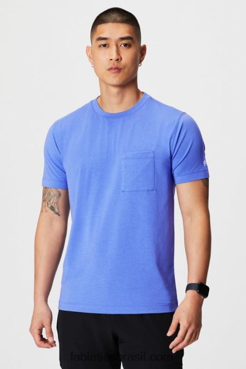 Fabletics ponche de pervinca 420HR3450 a camiseta de bolso 24-7 homens