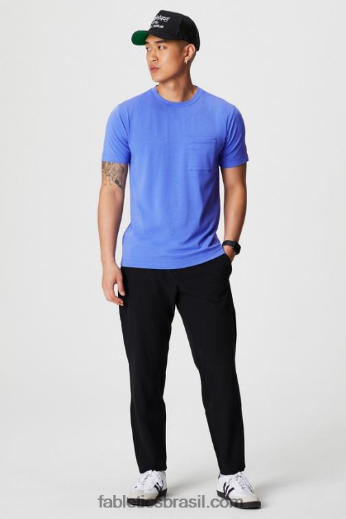 Fabletics ponche de pervinca 420HR3450 a camiseta de bolso 24-7 homens