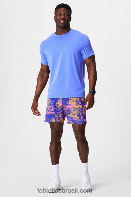 Fabletics ponche de pervinca 420HR3502 o tee 24-7 181 homens