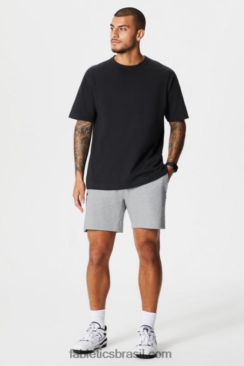 Fabletics preto 420HR3527 a camiseta r&r homens
