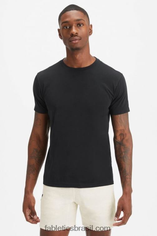 Fabletics preto 420HR3545 o tee 24-7 185 homens