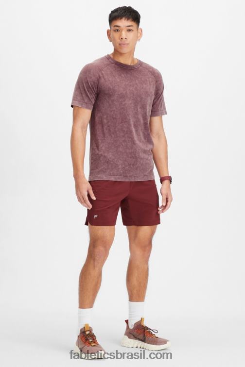 Fabletics sangue de boi lavado 420HR3476 o tee do dia de treinamento 177 homens