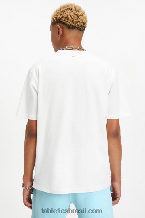 Fabletics todos juntos orgulho clássico branco 420HR3534 camiseta the pride r&r homens