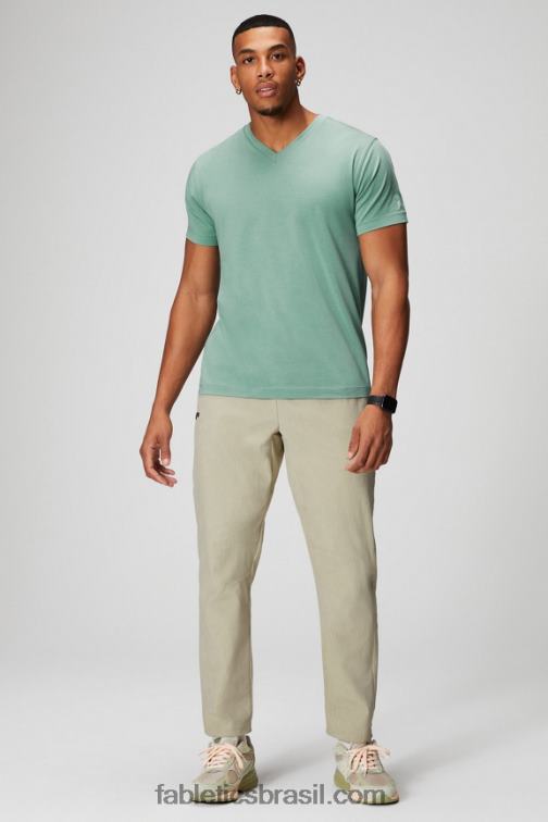 Fabletics tomilho cinza 420HR3498 o pescoço 24-7 v homens