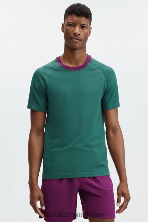 Fabletics verde azul 420HR3480 o tee do dia de treinamento 178 homens