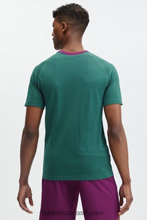 Fabletics verde azul 420HR3480 o tee do dia de treinamento 178 homens