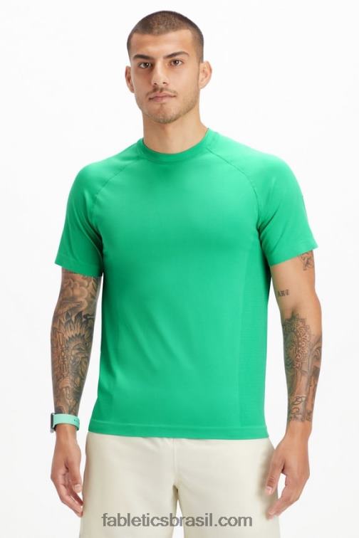 Fabletics verde essencial 420HR3487 o tee do dia de treinamento 180 homens