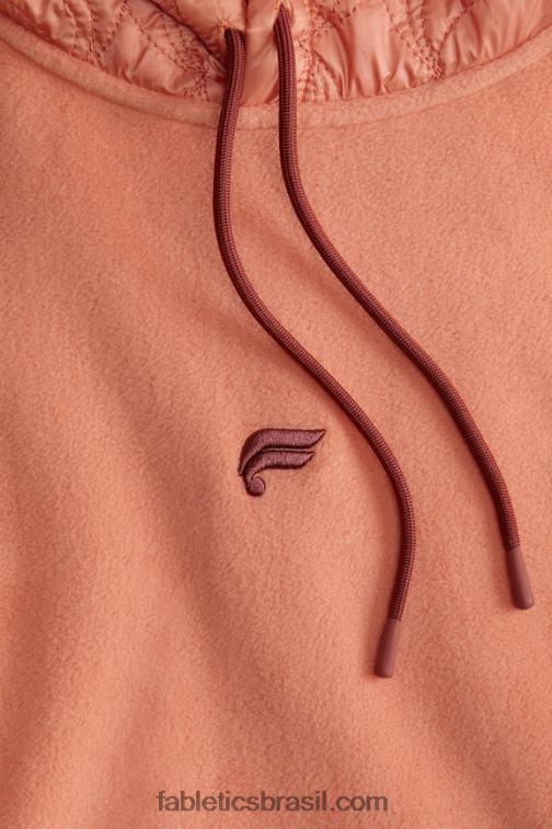 Fabletics argila de arenito 420HR3710 moletom com capuz da cidade de pinheiro homens