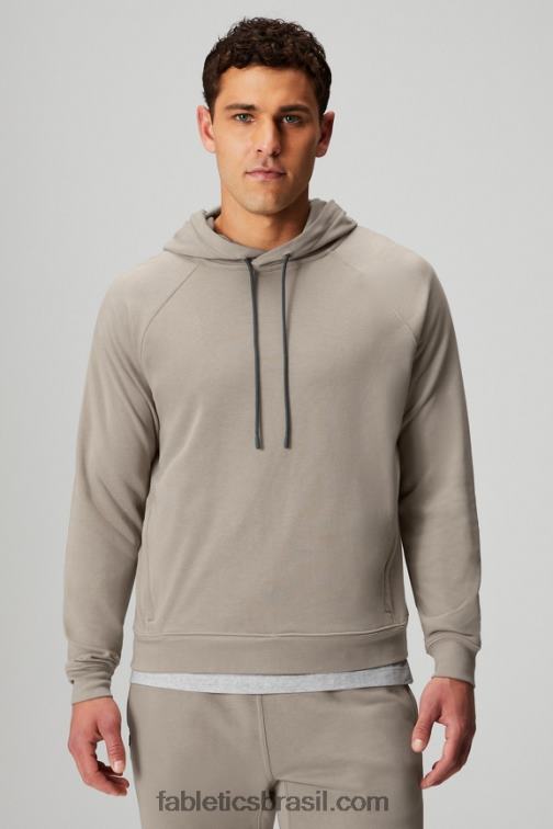 Fabletics caqui brutalista 420HR3655 o moletom com capuz leve homens