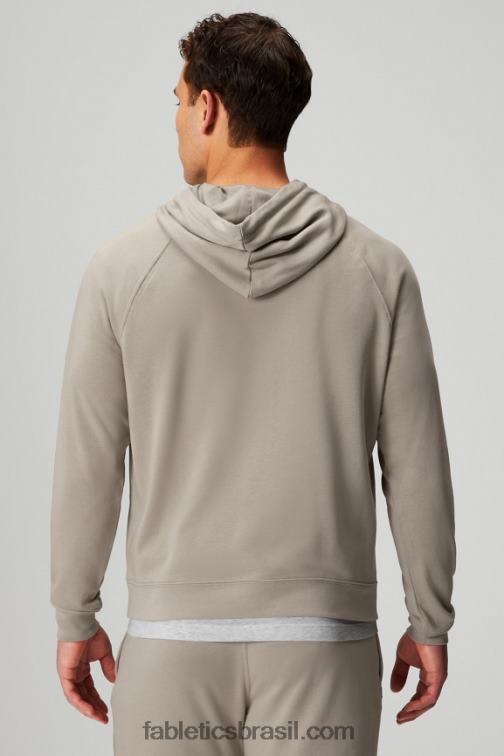 Fabletics caqui brutalista 420HR3655 o moletom com capuz leve homens