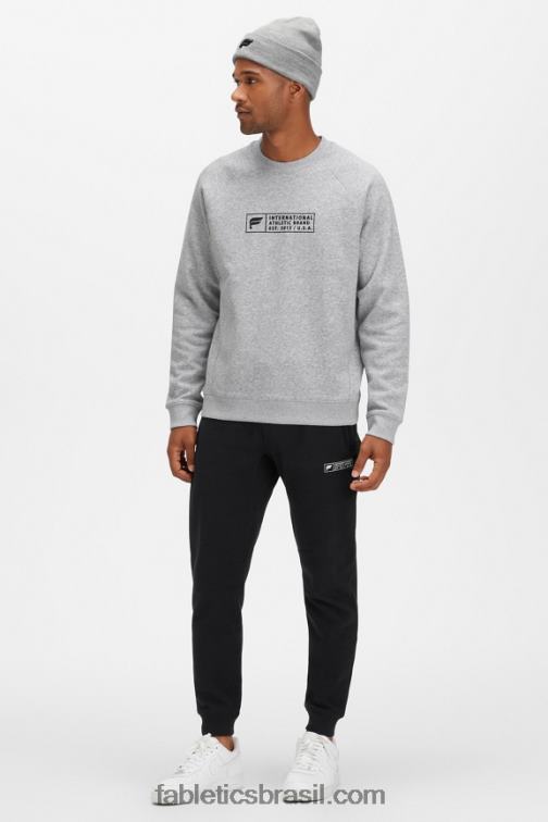 Fabletics etiqueta clássica de jock urze cinza 420HR3700 a equipe de referência homens