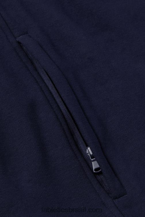 Fabletics marinha profunda 420HR3652 o moletom com capuz leve homens