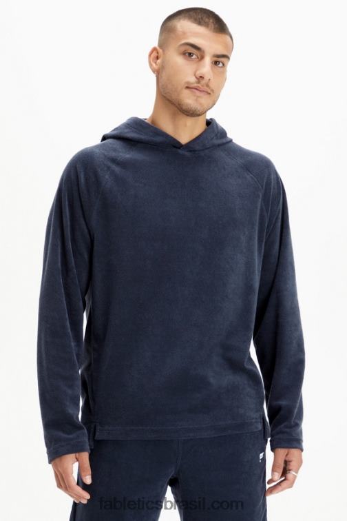 Fabletics marinho clássico 420HR3726 moletom com capuz da ilha homens