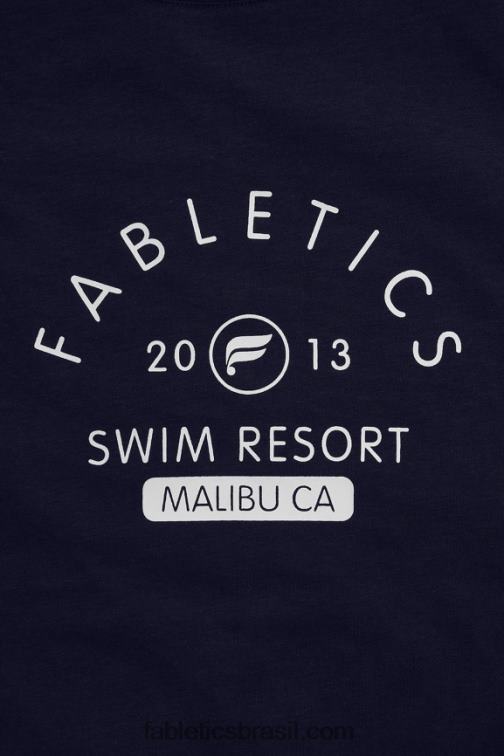 Fabletics mergulho marinho profundo 420HR3667 a tripulação leve homens