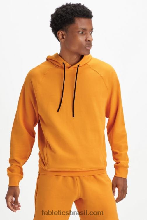 Fabletics ocre dourado 420HR3664 o moletom com capuz leve homens