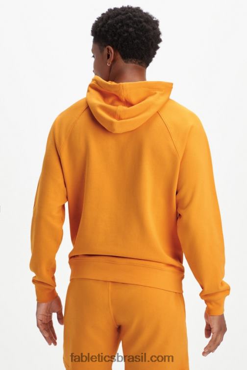 Fabletics ocre dourado 420HR3664 o moletom com capuz leve homens