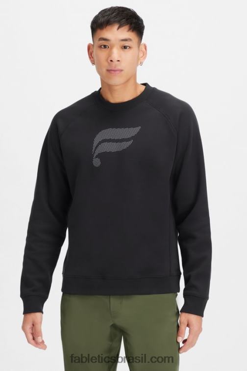 Fabletics ponto de alfinete preto 420HR3703 a equipe de referência homens