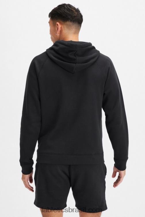 Fabletics preto 420HR3686 o moletom com capuz 192 homens
