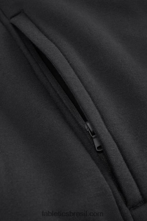 Fabletics preto 420HR3686 o moletom com capuz 192 homens