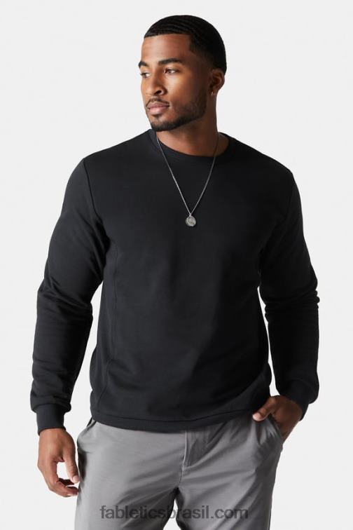 Fabletics preto 420HR3715 a equipe da quadra homens