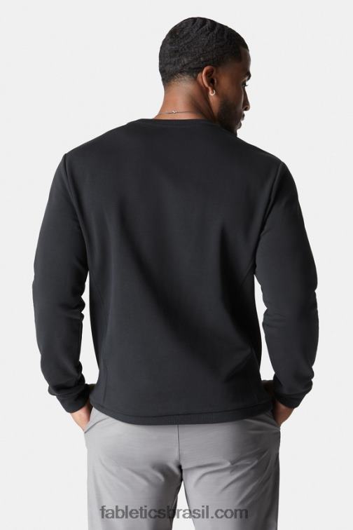 Fabletics preto 420HR3715 a equipe da quadra homens