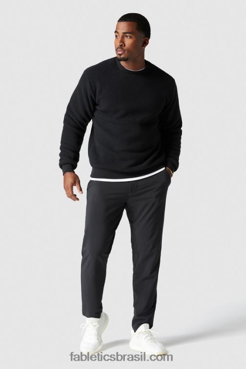 Fabletics preto 420HR3732 a tripulação do explorador homens