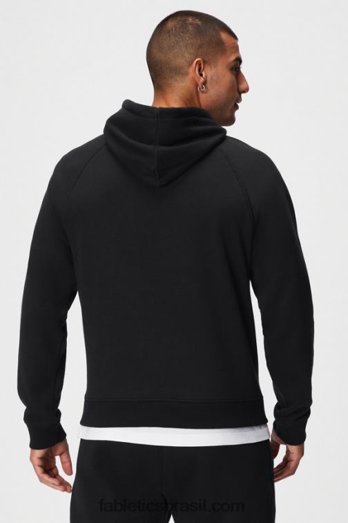 Fabletics preto em todo o mundo 420HR3679 o moletom com capuz 191 homens