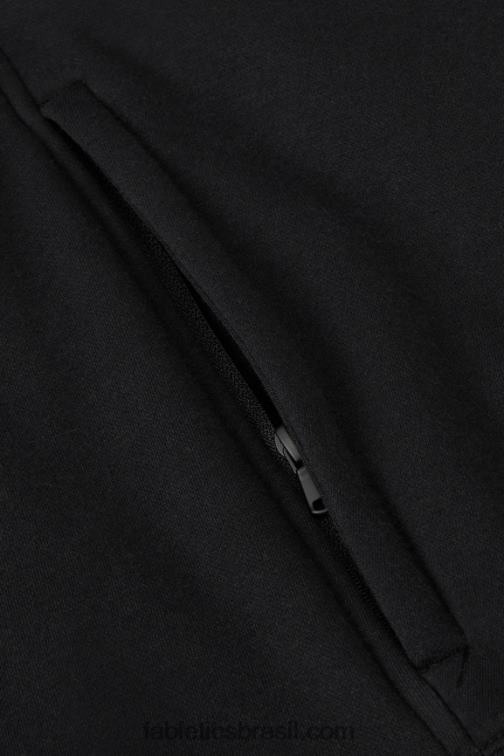 Fabletics preto em todo o mundo 420HR3679 o moletom com capuz 191 homens