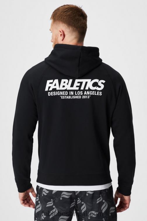 Fabletics preto la 420HR3674 o moletom com capuz 190 homens