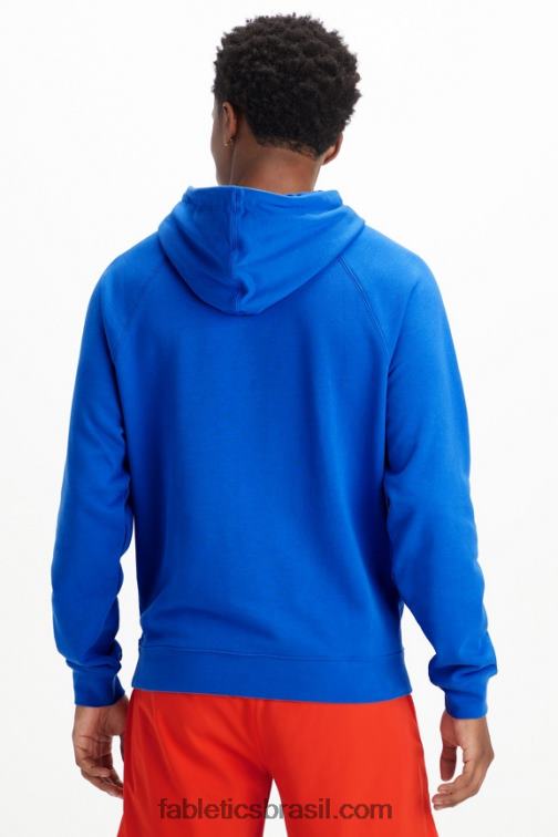 Fabletics raça azul 420HR3665 o moletom com capuz leve homens