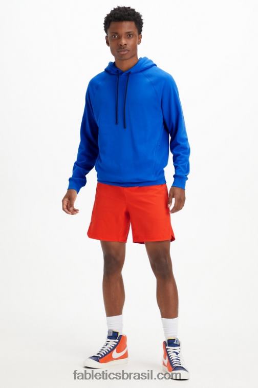 Fabletics raça azul 420HR3665 o moletom com capuz leve homens