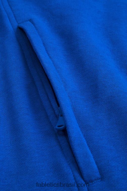 Fabletics raça azul 420HR3665 o moletom com capuz leve homens
