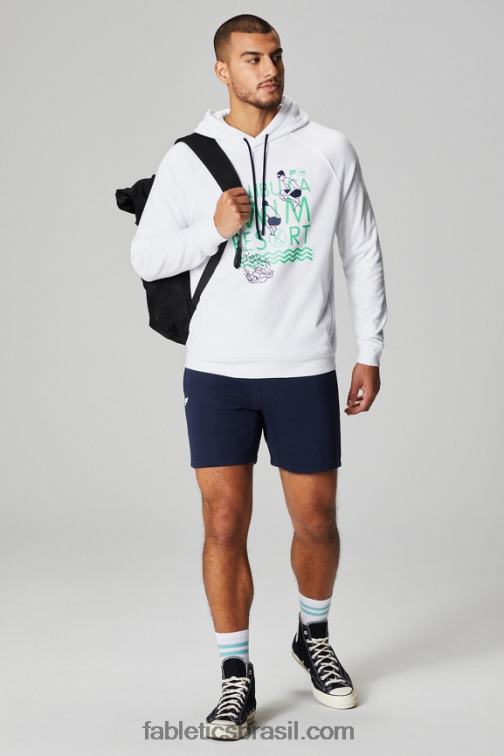 Fabletics resort de natação 420HR3653 o moletom com capuz leve homens