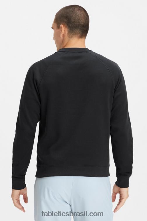 Fabletics selo atlético preto 420HR3701 a equipe de referência homens