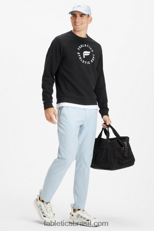 Fabletics selo atlético preto 420HR3701 a equipe de referência homens