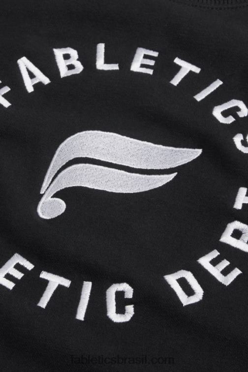 Fabletics selo atlético preto 420HR3701 a equipe de referência homens