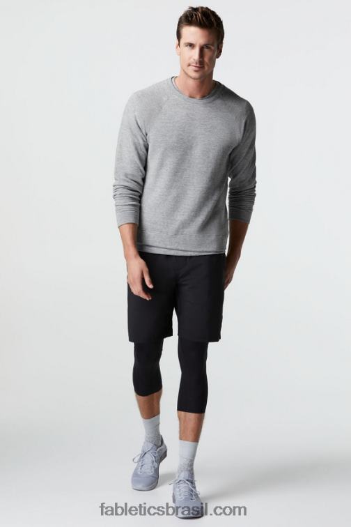 Fabletics urze cinza 420HR3733 a equipe pós-jogo homens
