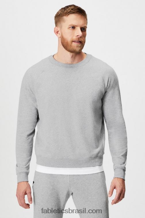 Fabletics urze cinza clássico 420HR3670 a tripulação leve homens