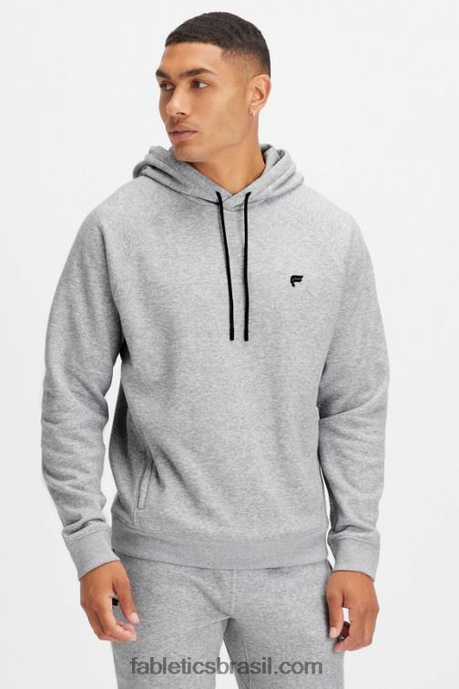 Fabletics urze cinza clássico 420HR3685 o moletom com capuz 192 homens