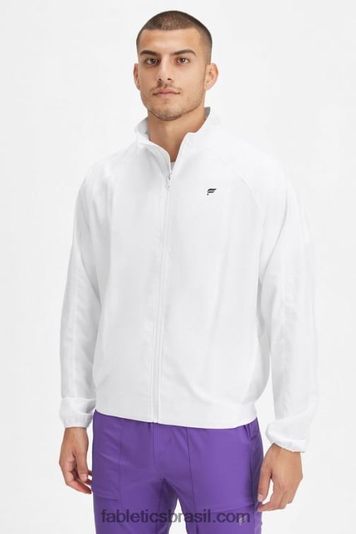 Fabletics branco clássico 420HR3640 a jaqueta do intervalo homens