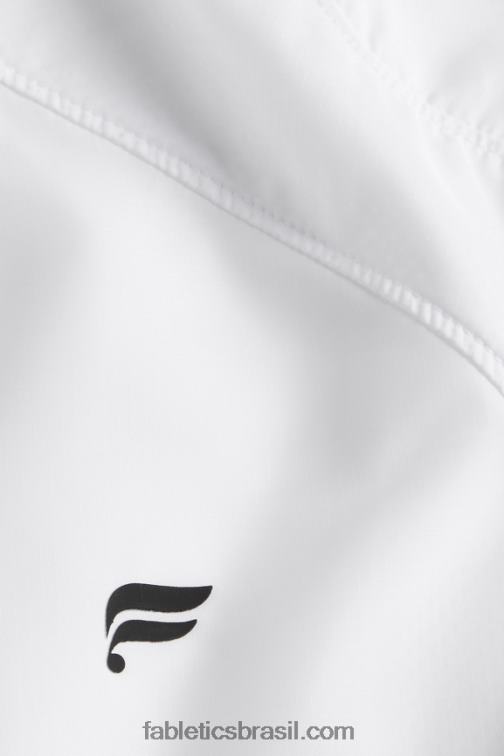 Fabletics branco clássico 420HR3640 a jaqueta do intervalo homens