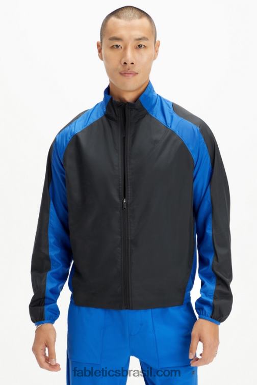 Fabletics corrida bloco azul 420HR3644 a jaqueta do intervalo homens